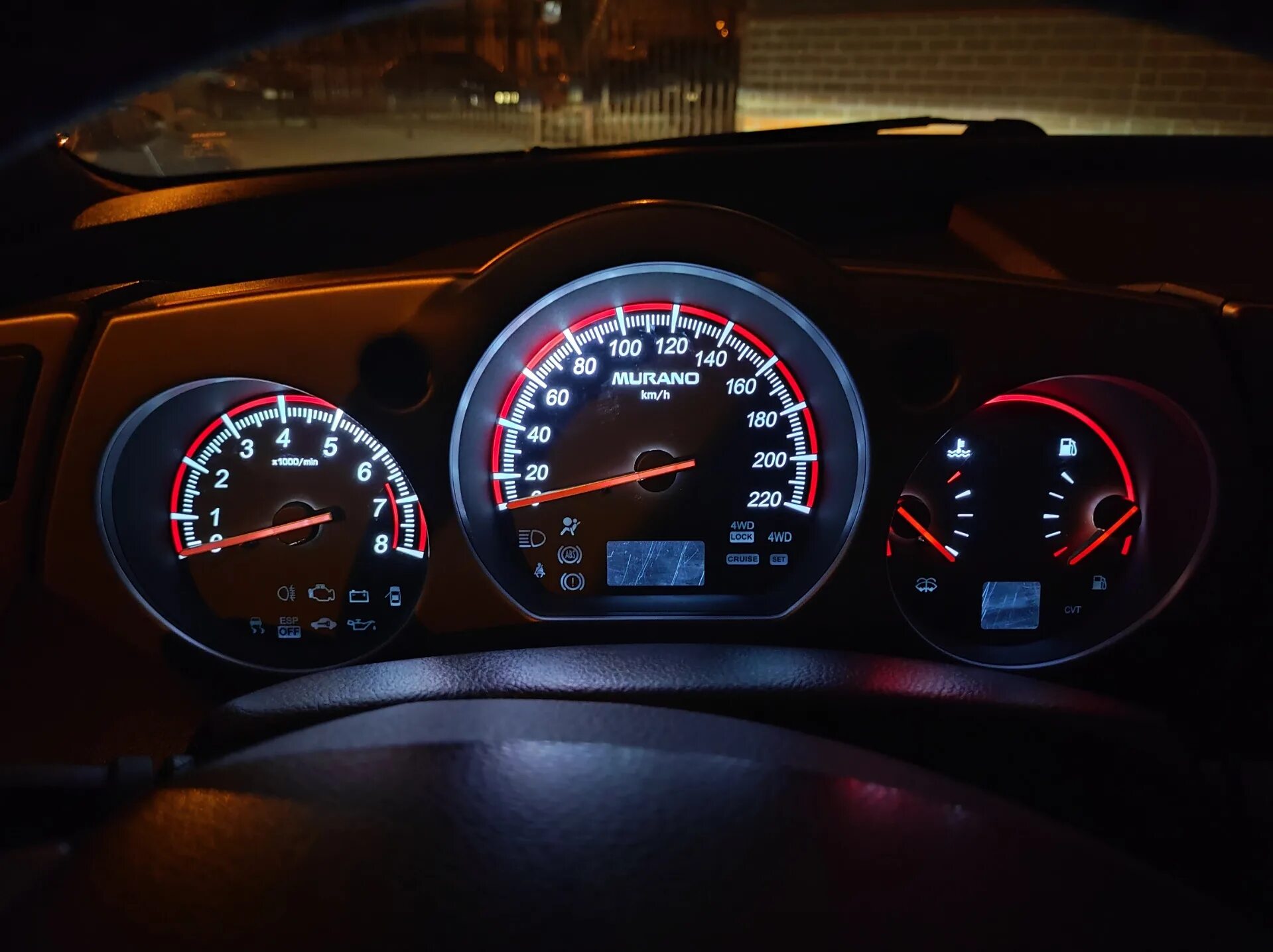 Ниссан мурано z50 тюнинг приборной панели Панель приборов Ниссан Мурано Z50 - Nissan Murano I, 3,5 л, 2006 года стайлинг D