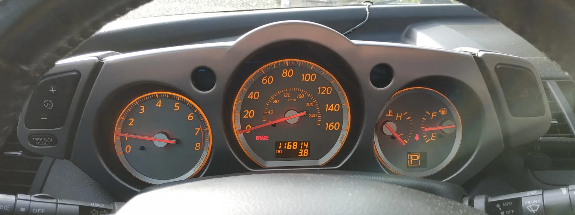 Ниссан мурано z50 тюнинг приборной панели Замена штатного щитка приборов на светодиодный - Nissan Murano I, 3,5 л, 2005 го