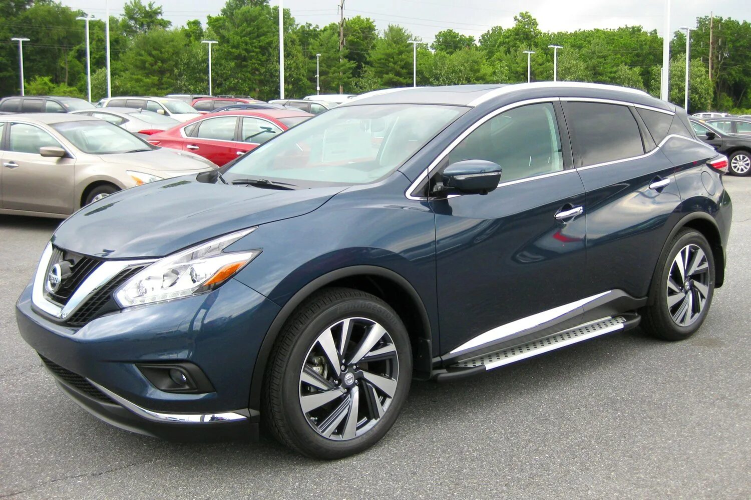 Ниссан мурано z53 фото Romik ® - Nissan Murano 2016 5.5" RAL Series Running Boards