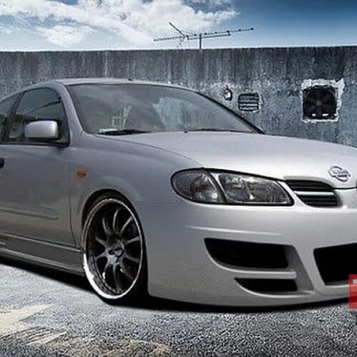 Ниссан n16 тюнинг Обвес - тюнинг NTC Combat на Nissan Almera 2 N16