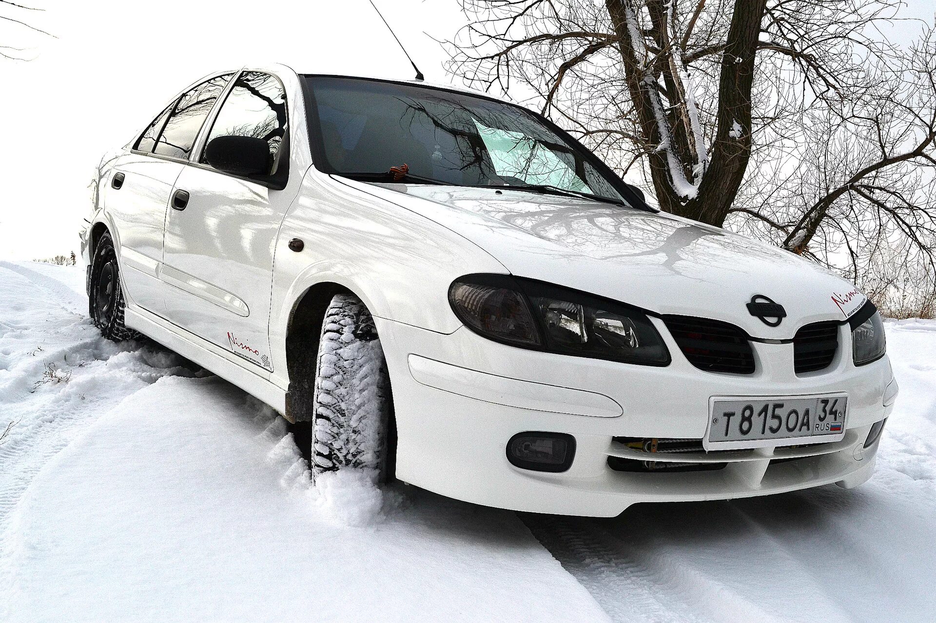 Ниссан n16 тюнинг ☆ Большой зимний фотосет. № 2 ☆ - Nissan Almera II (N16), 2 л, 2002 года фотогра