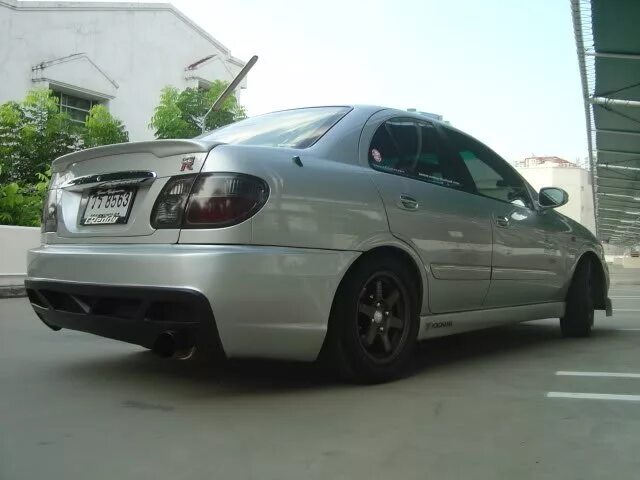 Ниссан n16 тюнинг где найти такой бампер или сделать самому - Nissan Almera II (N16), 1,8 л, 2006 