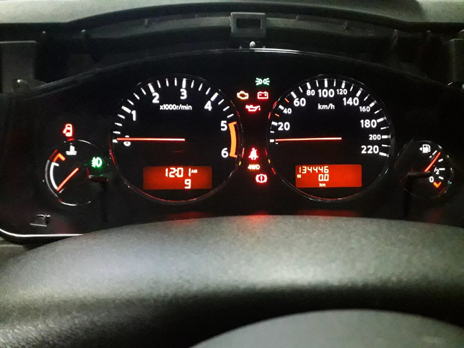 Ниссан навара щиток приборов тюнинг Приборная панель "Fine Vision" от рестайла или по простому "Оптитрон" - Nissan P