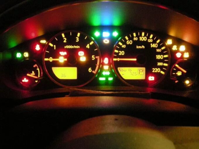 Ниссан навара щиток приборов тюнинг Тест панели приборов Nissan Pathfinder R51 - Nissan Pathfinder (3G), 2,5 л, 2008