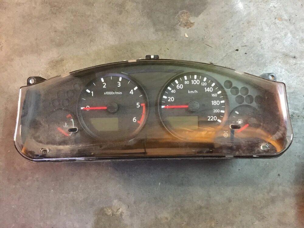 Ниссан навара щиток приборов тюнинг 24810EB10A nissan navara d40 спидометр часы 24810 - eb10a купить бу по цене 5639