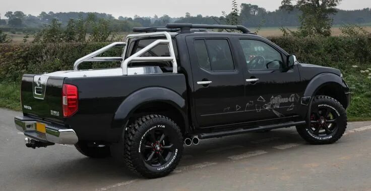 Ниссан навара тюнинг фото Lifted Truck, Nissan Navara, Frontier. This truck has home made aluminium sport 