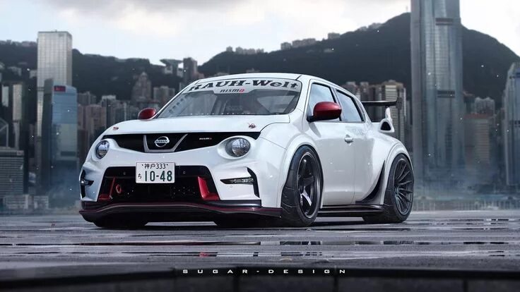 Ниссан нисмо фото ArtStation - Nissan Juke GTR Nismo RWB Edition, Sugar Chow Auto, Carros
