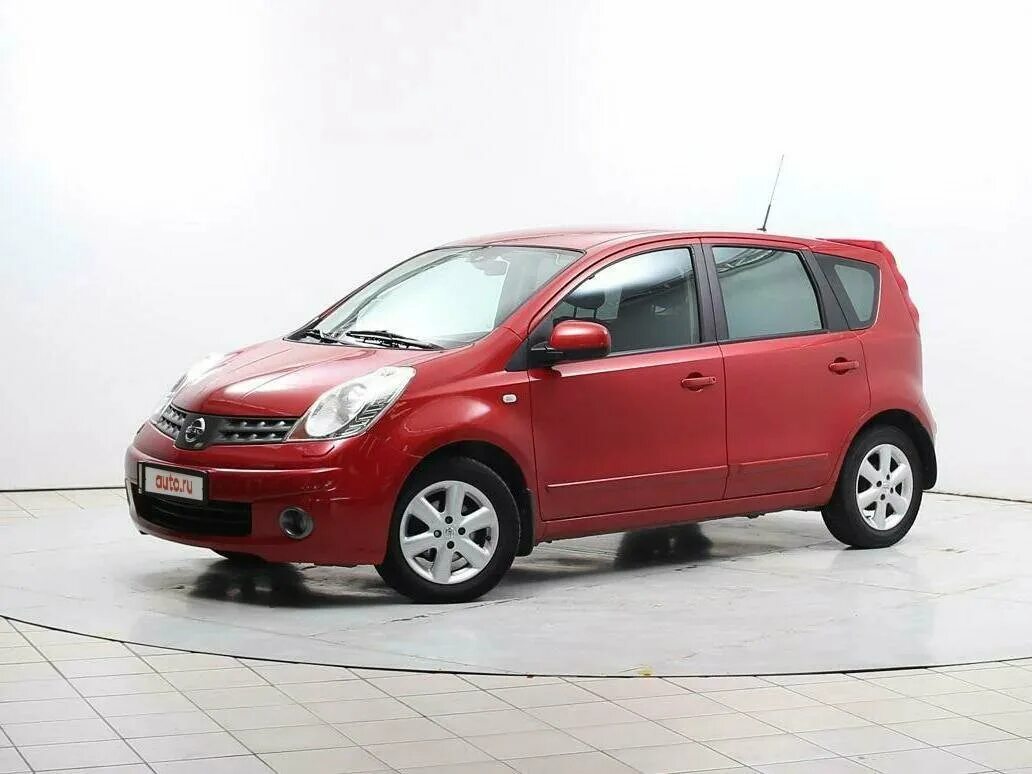 Ниссан ноте 2008 фото Купить б/у Nissan Note I 1.4 MT (88 л.с.) бензин механика в Москве: красный Нисс