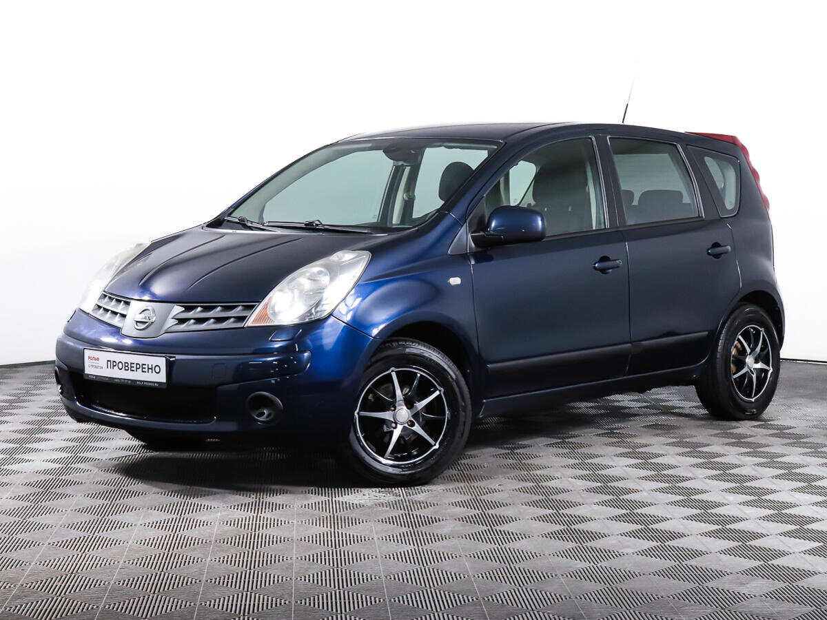 Ниссан ноте 2008 фото Купить б/у Nissan Note I 1.4 MT (88 л.с.) бензин механика в Москве: синий Ниссан