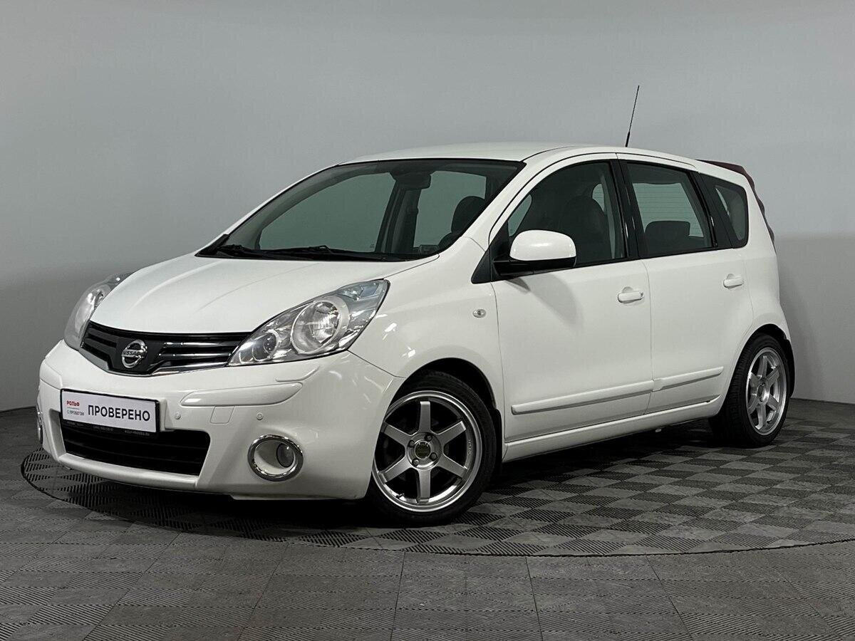 Ниссан ноте 2013 фото Купить б/у Nissan Note I Рестайлинг 1.6 AT (110 л.с.) бензин автомат в Москве: б