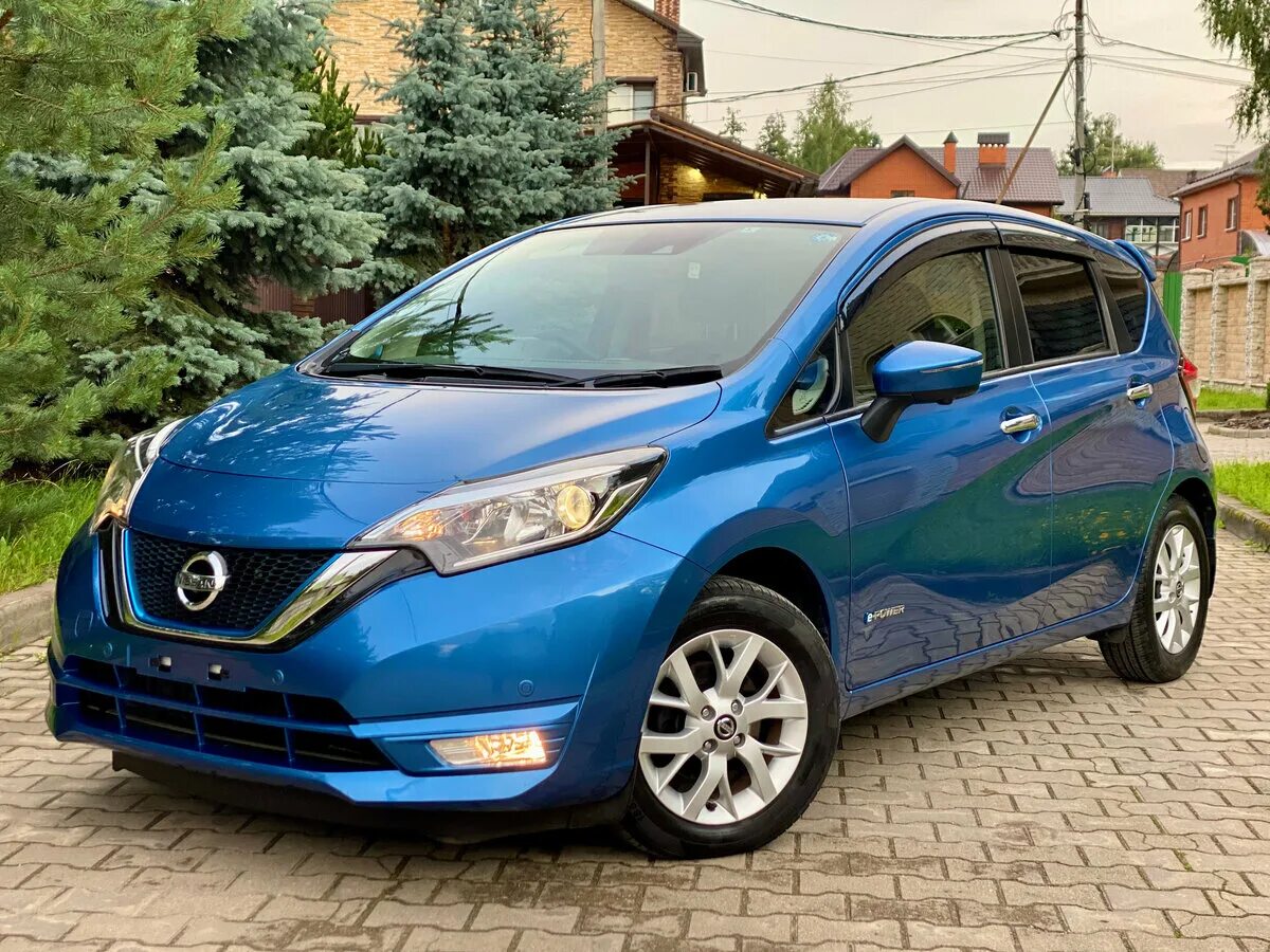 Ниссан ноте 2019 фото Купить б/у Nissan Note II Рестайлинг e-Power 1.2hyb AT (80 л.с.) гибрид автомат 