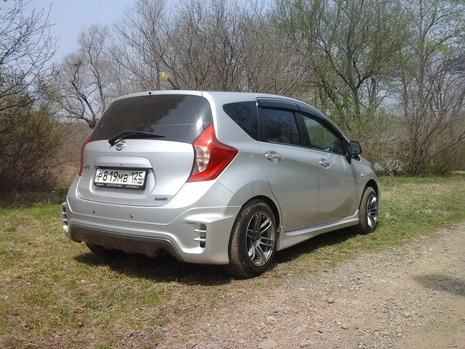 Ниссан ноте е пауэр тюнинг Фото обвеса для Nissan Note E11: Варианты и установка Запчасти и аксессуары ac-c