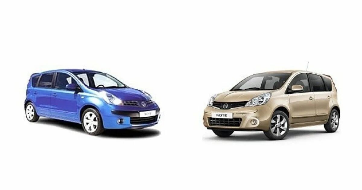 Ниссан ноте е11 фото Порівнюємо Nissan Note 2006 і Nissan Note 2008