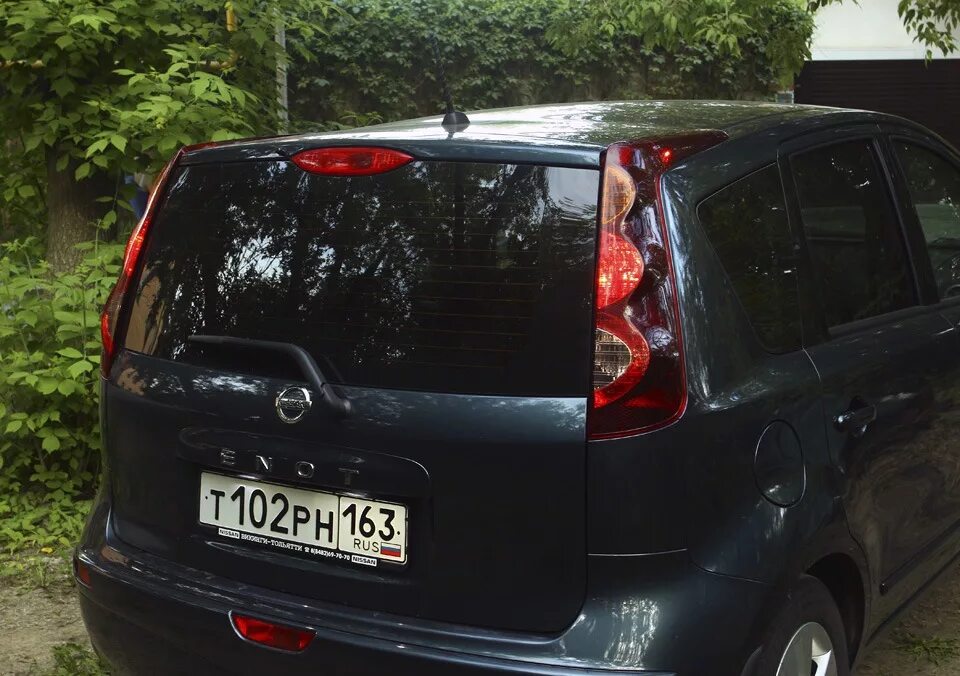 Ниссан ноте фото сзади LED: Подсветка бумерангов #2 - Nissan Note (1G), 1,4 л, 2012 года тюнинг DRIVE2