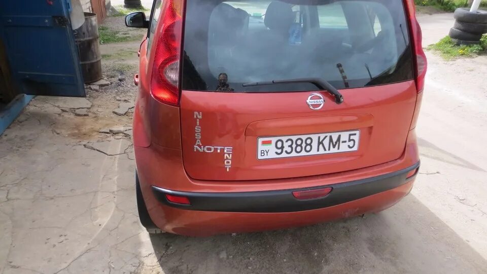 Ниссан ноте фото сзади Замена NOTE на ENOT - Nissan Note (1G), 1,4 л, 2006 года стайлинг DRIVE2