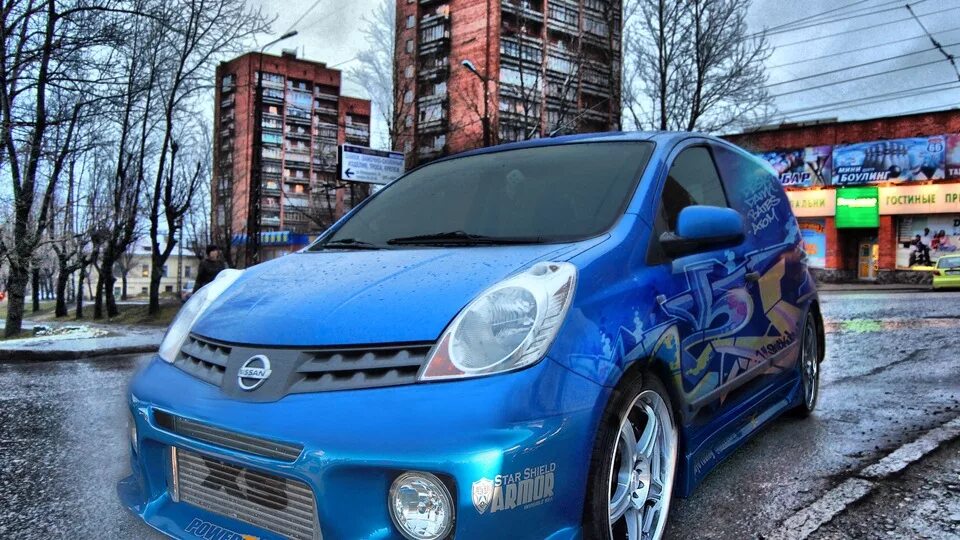 Ниссан ноте тюнинг Nissan Note (1G) 1.4 бензиновый 2006 крошка Ноут на DRIVE2