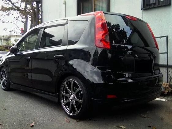 Ниссан ноте тюнинг будем делать что то подобное - Nissan Note (1G), 1,4 л, 2010 года наблюдение DRI