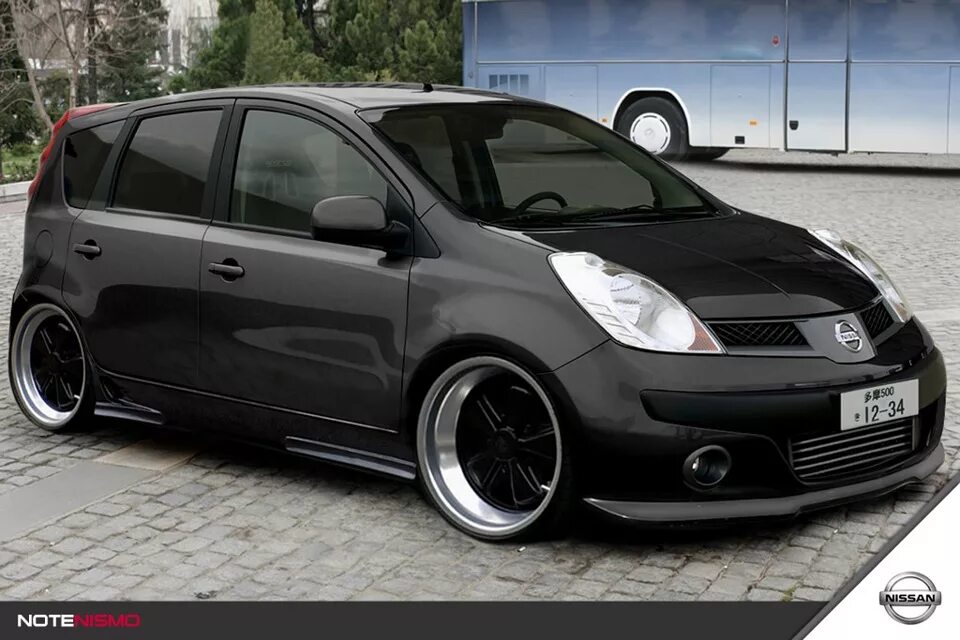 Ниссан ноте тюнинг Чо делать с решеткой. Посоветуйте=) - Nissan Note (1G), 1,6 л, 2006 года стайлин