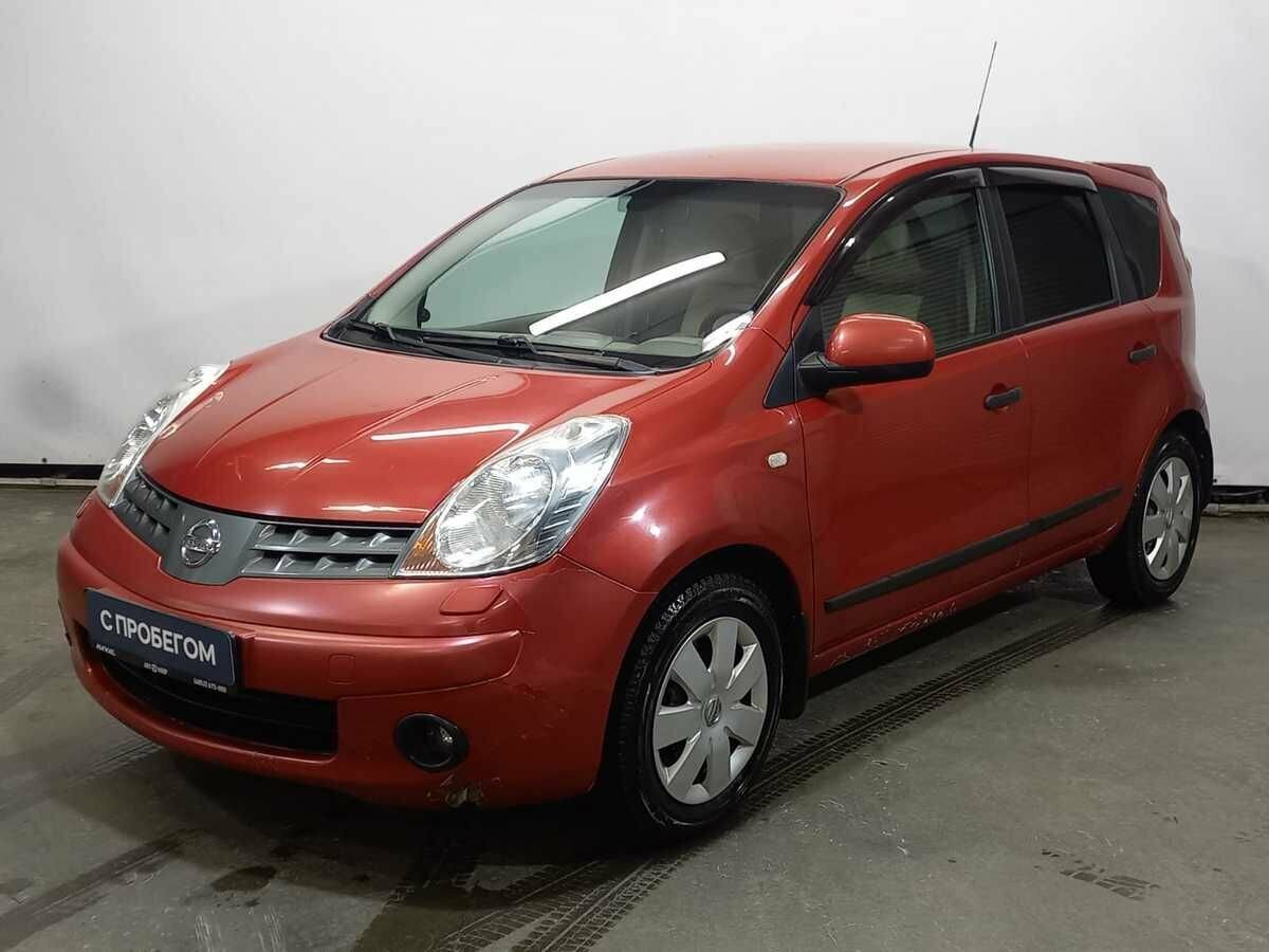 Ниссан ноут 2007 фото Купить б/у Nissan Note I 1.4 MT (88 л.с.) бензин механика в Ярославле: красный Н
