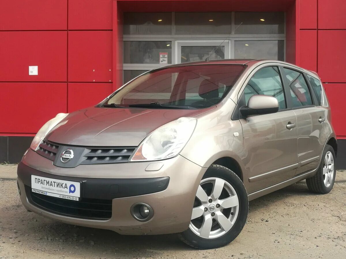Ниссан ноут 2007 фото Купить б/у Nissan Note I 1.6 AT (110 л.с.) бензин автомат в Санкт-Петербурге: се