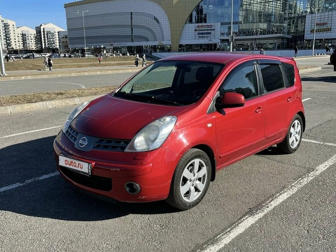 Ниссан ноут 2007 фото Купить б/у Nissan Note I 1.6 AT (110 л.с.) бензин автомат в Санкт-Петербурге: пу