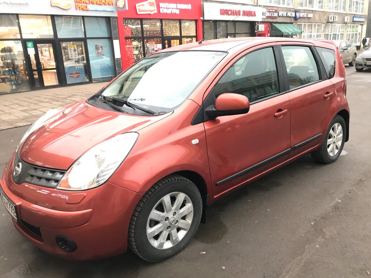 Ниссан ноут 2007 фото Купить б/у Nissan Note I 1.4 MT (88 л.с.) бензин механика в Зеленограде: оранжев