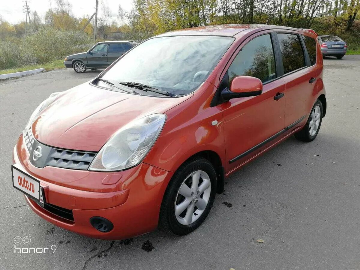 Ниссан ноут 2007 фото Купить б/у Nissan Note I 1.6 AT (110 л.с.) бензин автомат в Дмитрове: оранжевый 