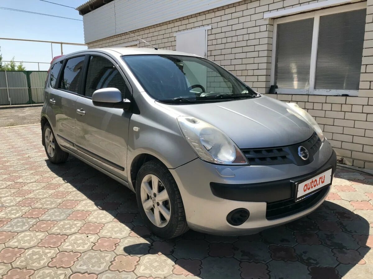 Ниссан ноут 2007 фото Купить б/у Nissan Note I 1.4 MT (88 л.с.) бензин механика в Сызрани: серебристый