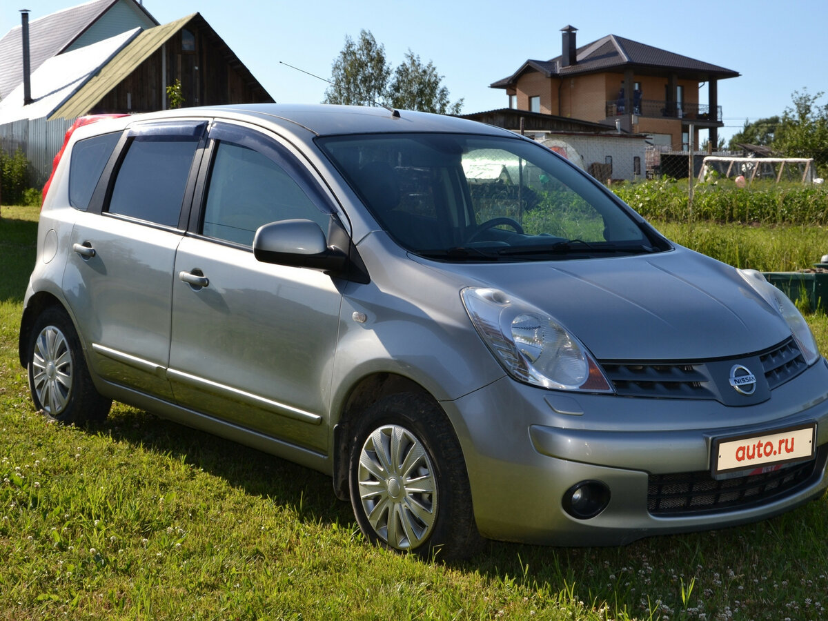 Ниссан ноут 2007 фото Купить б/у Nissan Note I 1.6 AT (110 л.с.) бензин автомат в Великом Новгороде: с
