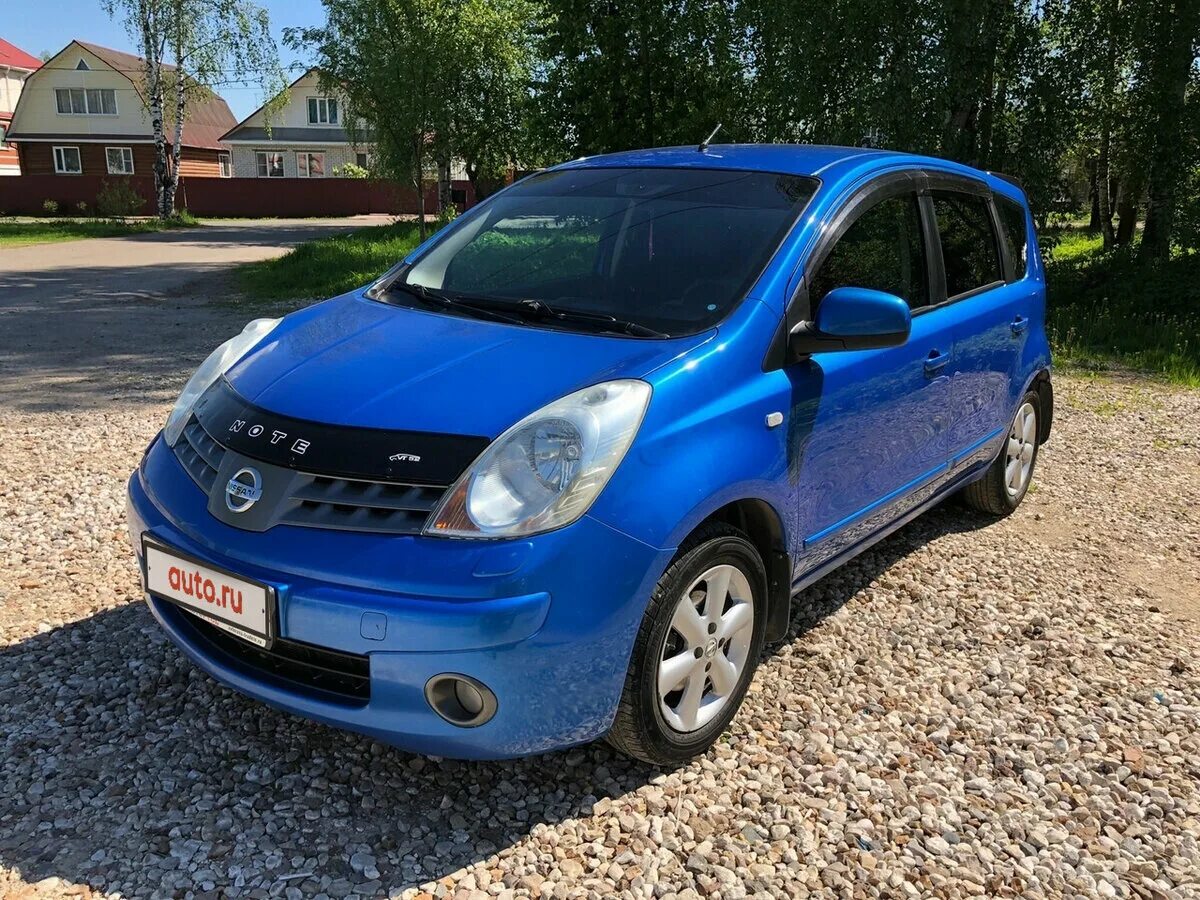Ниссан ноут 2007 фото Купить б/у Nissan Note I 1.6 MT (110 л.с.) бензин механика в Твери: синий Ниссан