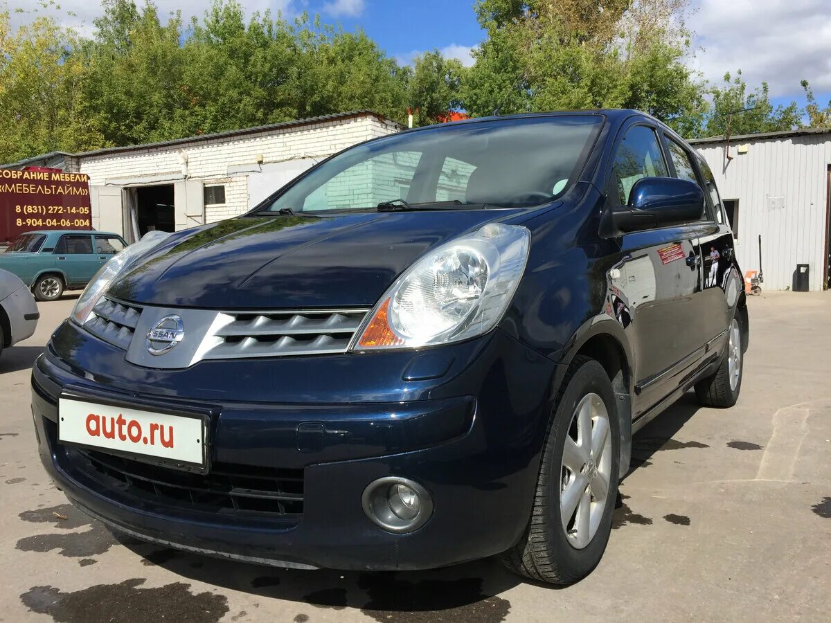Ниссан ноут 2007 фото Купить б/у Nissan Note I 1.6 AT (110 л.с.) бензин автомат в Нижнем Новгороде: си