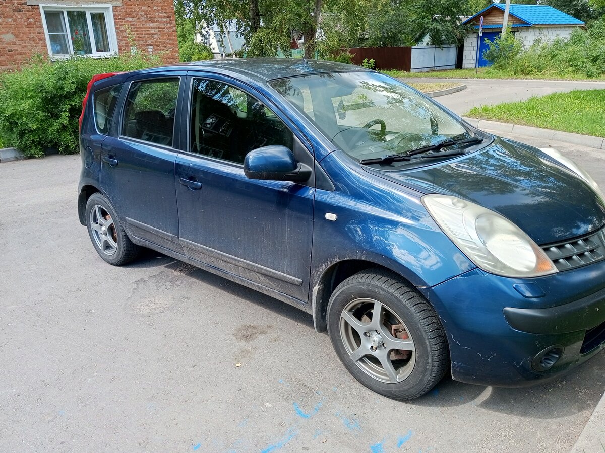 Ниссан ноут 2007 фото Купить б/у Nissan Note I 1.4 MT (88 л.с.) бензин механика в Егорьевске: синий Ни