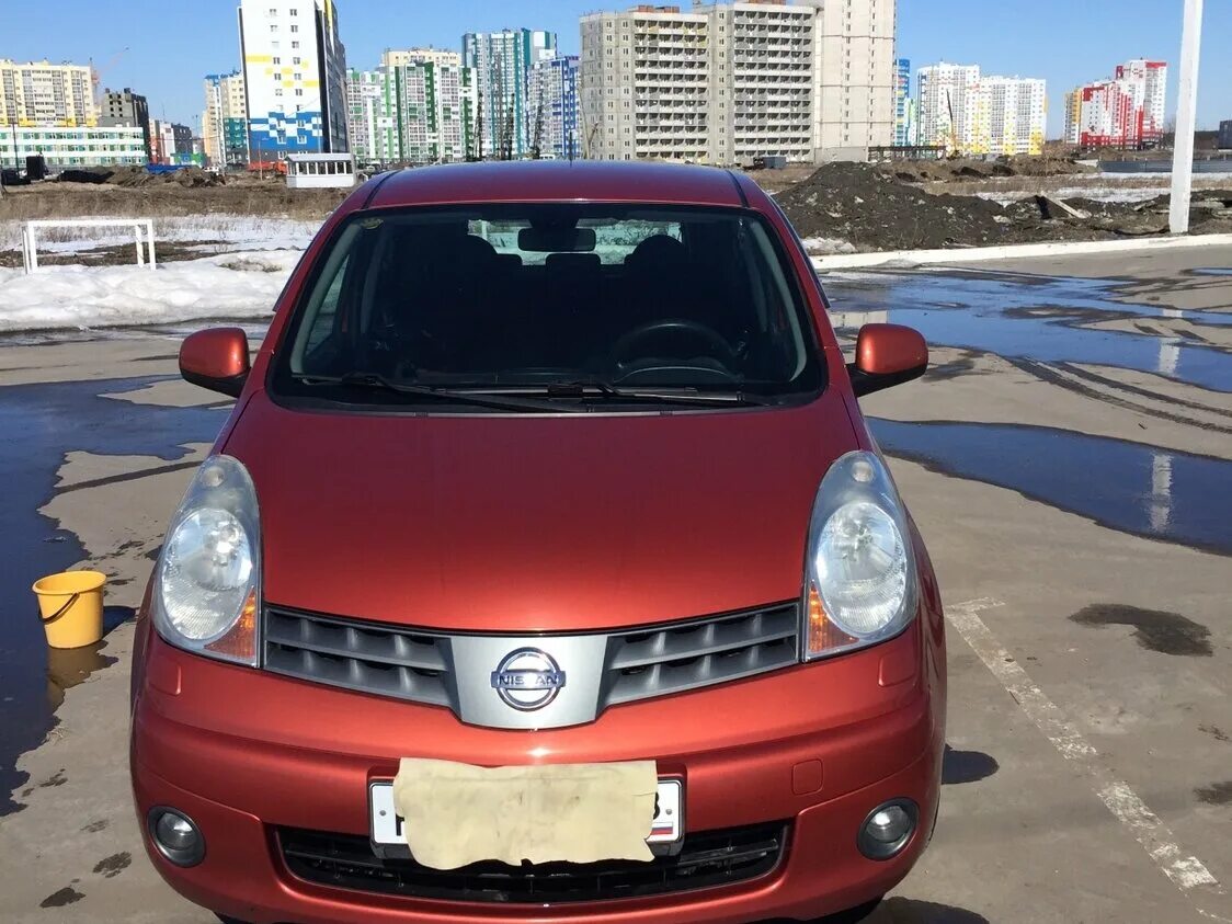 Ниссан ноут 2008 фото Купить б/у Nissan Note I 1.6 MT (110 л.с.) бензин механика в Засечном: оранжевый