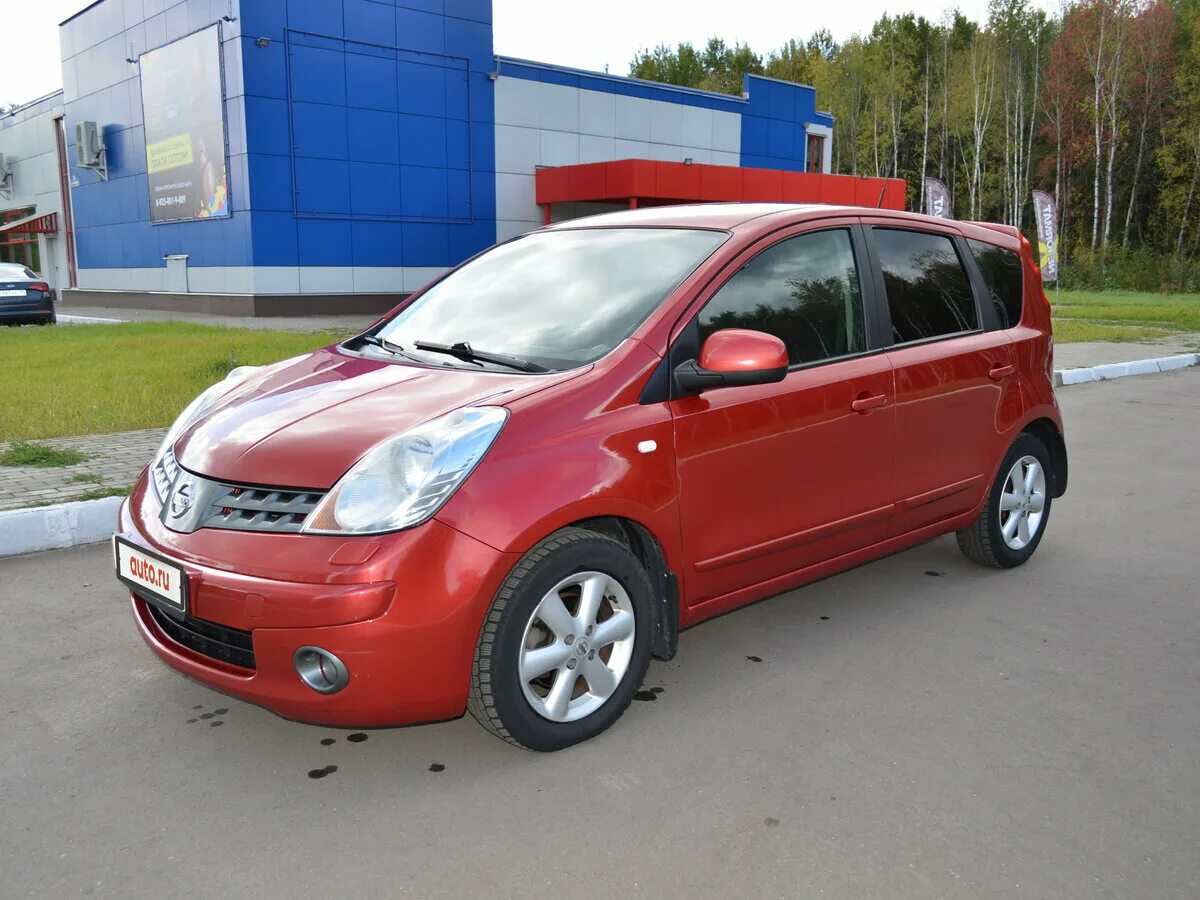 Ниссан ноут 2008 фото Купить б/у Nissan Note I 1.6 AT (110 л.с.) бензин автомат в Электростали: красны