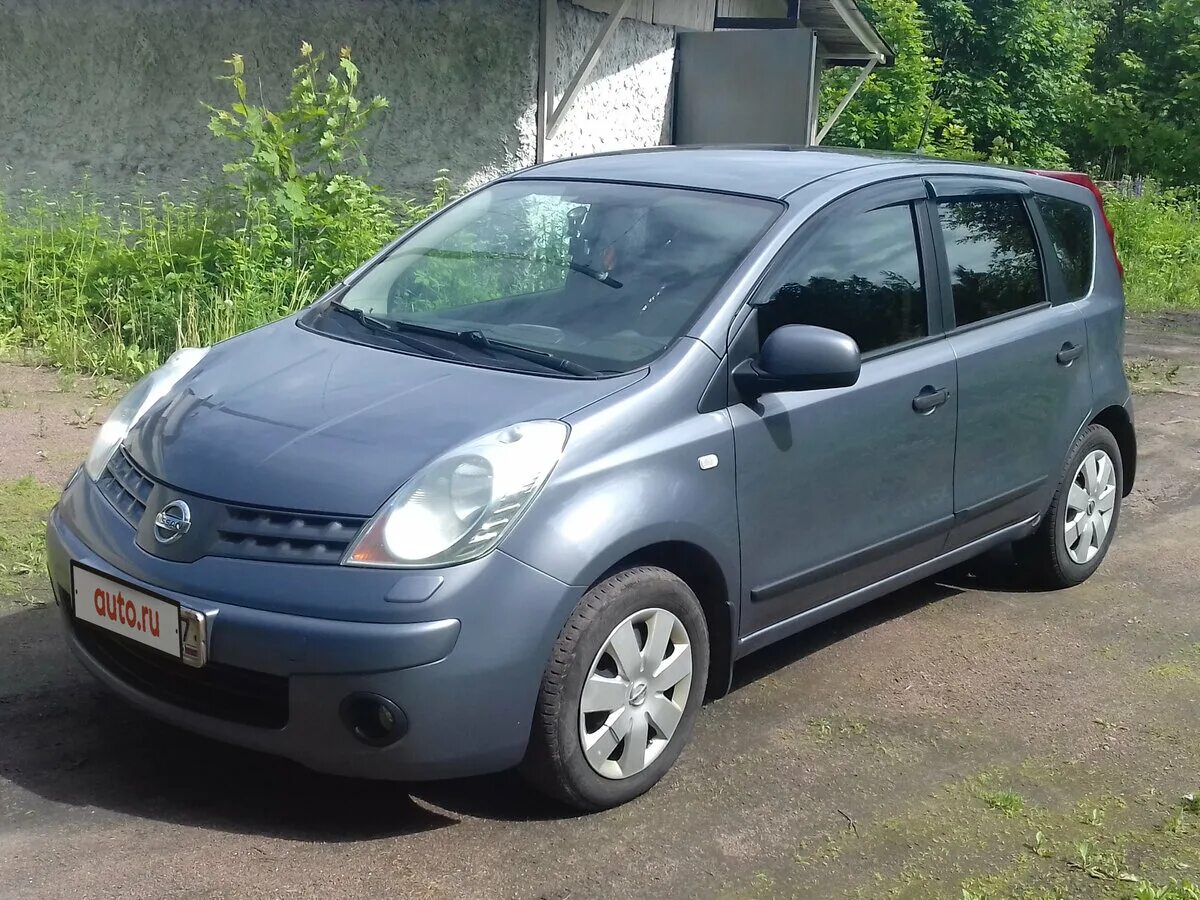 Ниссан ноут 2008 года фото Купить б/у Nissan Note I 1.4 MT (88 л.с.) бензин механика в Выборге: серый Нисса