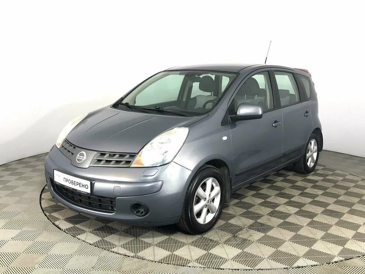 Ниссан ноут 2008 года фото Купить б/у Nissan Note I 1.4 MT (88 л.с.) бензин механика в Москве: серый Ниссан