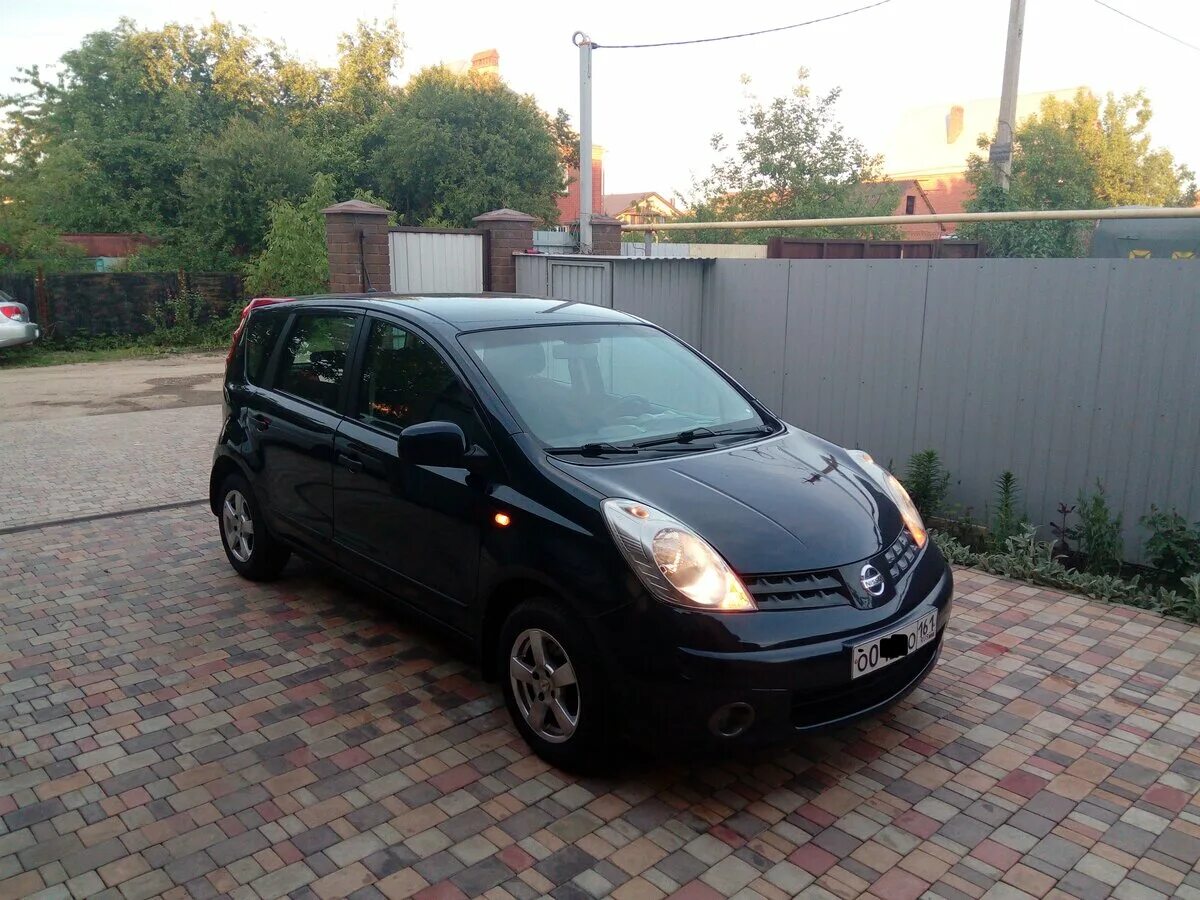 Ниссан ноут 2008 года фото Купить б/у Nissan Note I 1.6 AT (110 л.с.) бензин автомат в Краснодаре: синий Ни