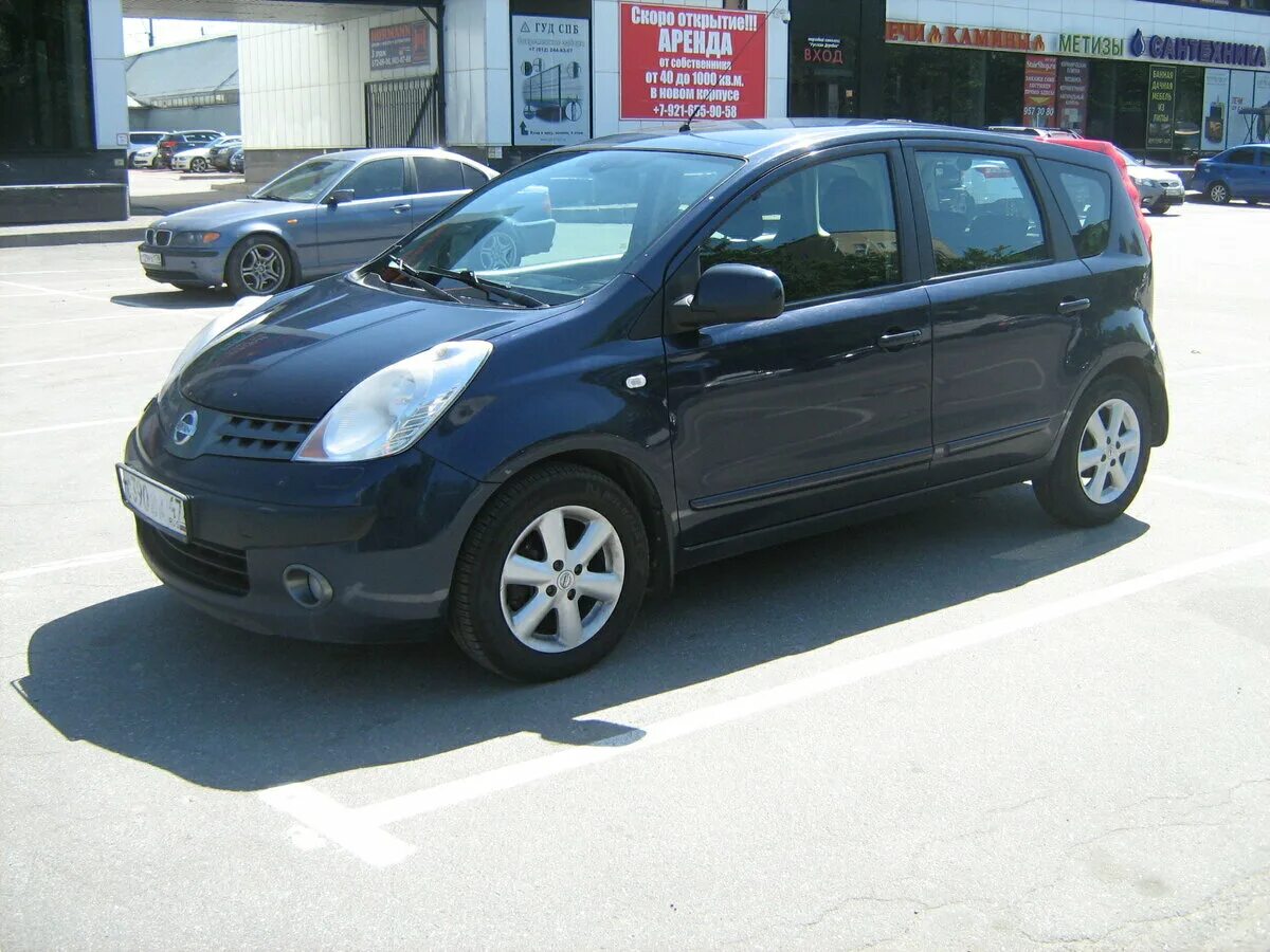Ниссан ноут 2008 года фото Купить б/у Nissan Note I 1.6 AT (110 л.с.) бензин автомат в Санкт-Петербурге: си