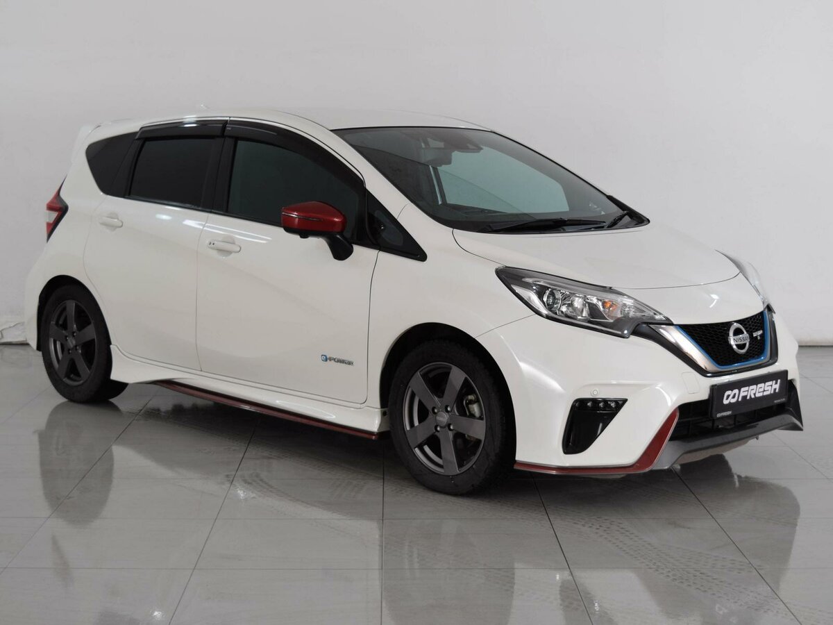 Ниссан ноут 2018 фото Купить б/у Nissan Note II Рестайлинг e-Power 1.2hyb AT (80 л.с.) гибрид автомат 