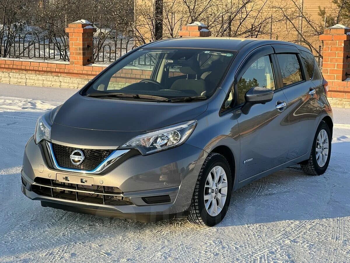 Ниссан ноут 2018 фото Купить б/у Nissan Note II Рестайлинг e-Power 1.2hyb AT (80 л.с.) гибрид автомат 