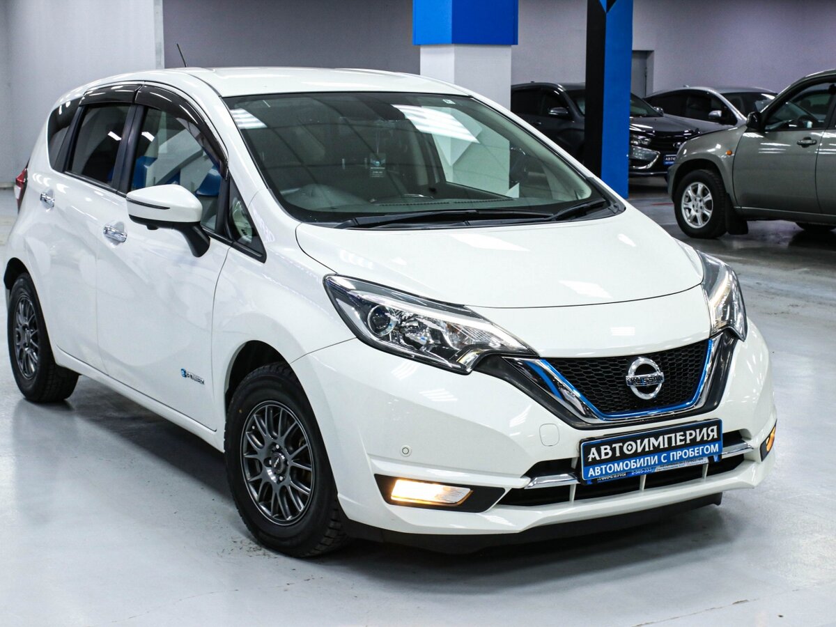 Ниссан ноут 2018 года фото Купить б/у Nissan Note II Рестайлинг e-Power 1.2hyb AT (80 л.с.) гибрид автомат 