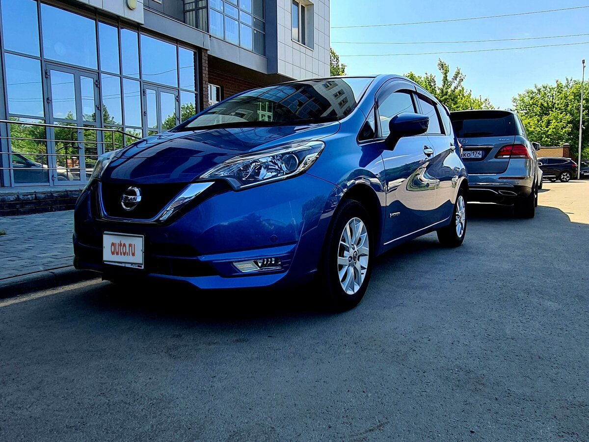 Ниссан ноут 2018 года фото Купить б/у Nissan Note II Рестайлинг e-Power 1.2hyb AT (80 л.с.) гибрид автомат 