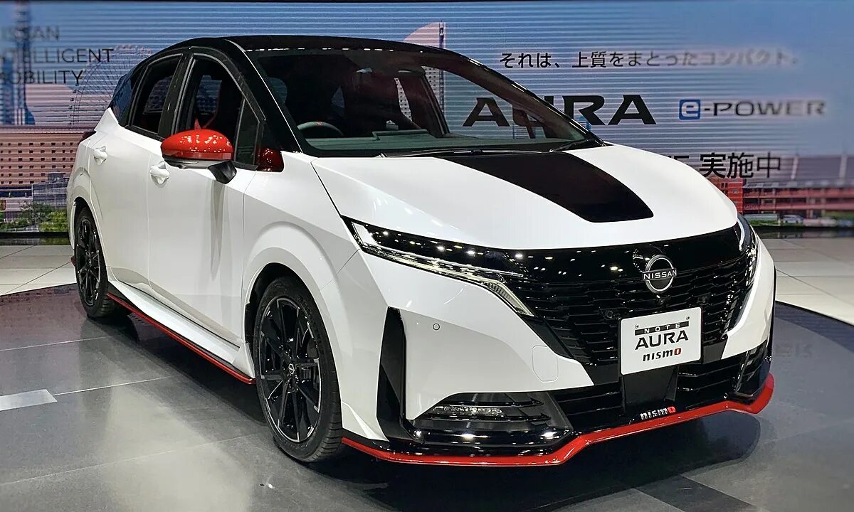 Ниссан ноут аура нисмо фото File:Nissan Note Aura NISMO (FE13), 2021, right front.jpg - Wikipedia