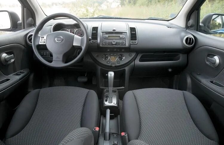 Ниссан ноут фото салона Note европеец vs Note японец - Nissan Note (1G), 1,5 л, 2005 года наблюдение DRI