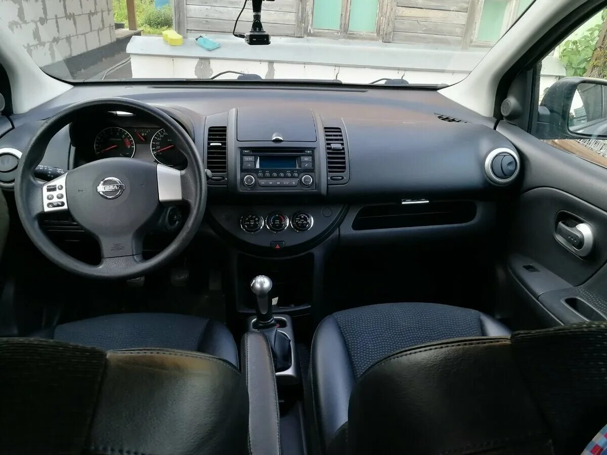 Ниссан ноут фото внутри Купить б/у Nissan Note I Рестайлинг 1.4 MT (88 л.с.) бензин механика в Самаре: с