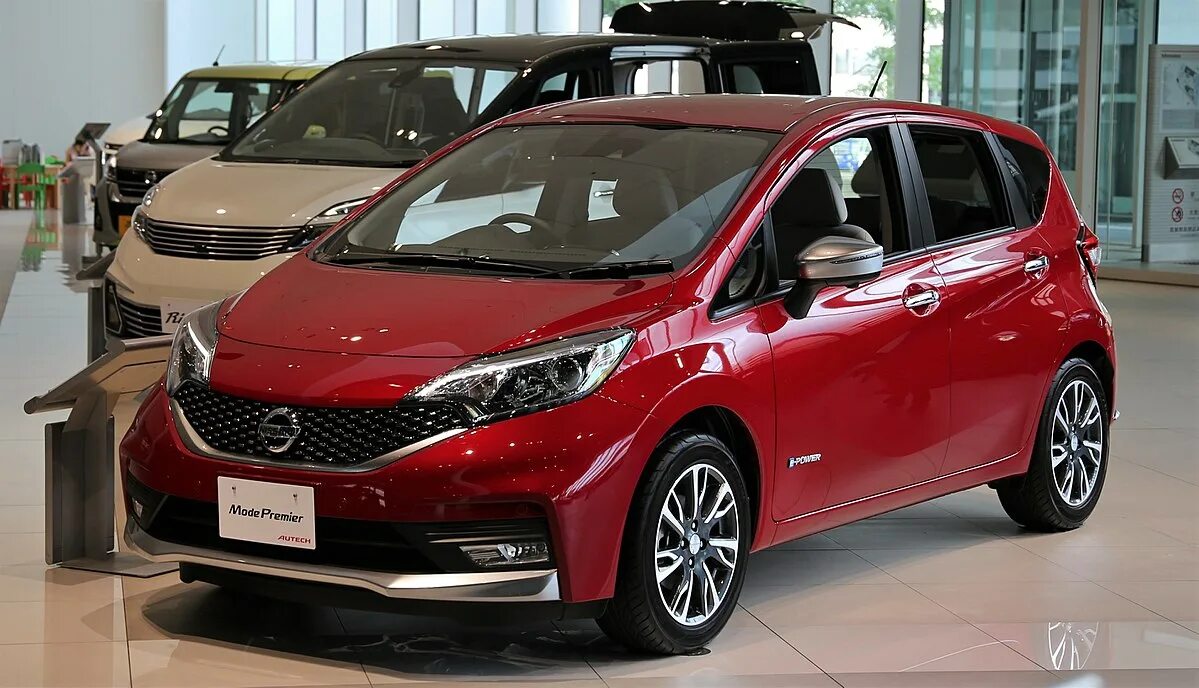 Ниссан ноут гибрид фото File:Nissan Note e-POWER Mode Premier.jpg - Wikipedia