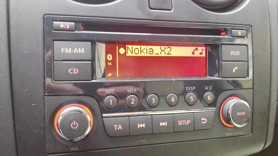 Ниссан ноут как подключить блютуз Звук в штатном мафоне через BlueTooth - Nissan Qashqai (1G), 1,6 л, 2013 года ав