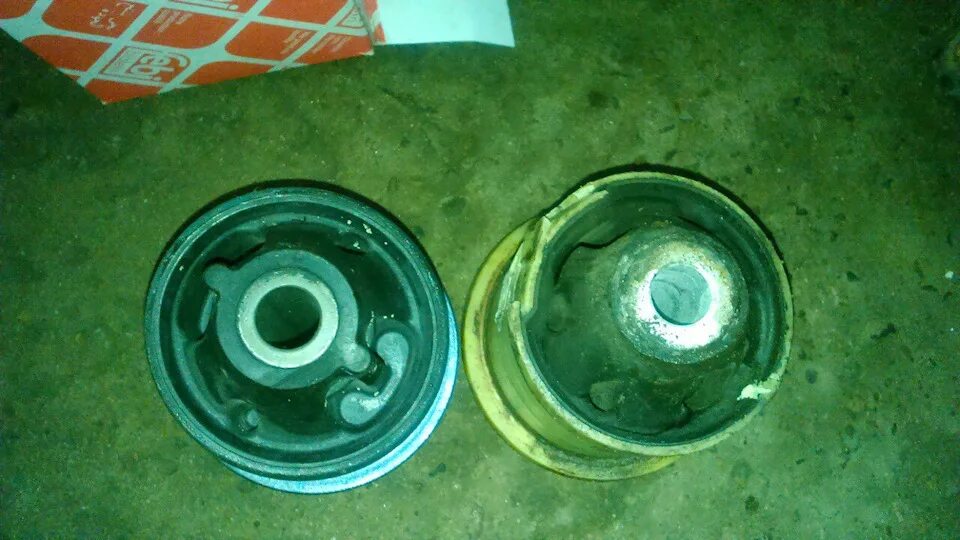 Ниссан ноут как заменить сайлентблоки задней балки № 111 Замена сайлентблоков задней балки - Nissan Note (1G), 1,4 л, 2007 года виз