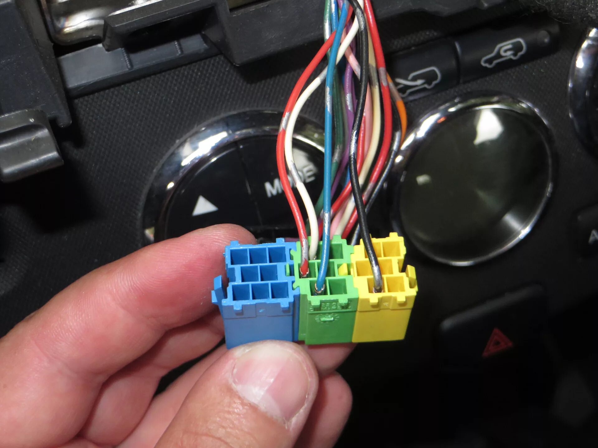 Ниссан ноут магнитола андроид подключение Замена Blaupunkt 2 Din на Daewoo AGC-071RF-B Ниссан Ноут дорестайл - Nissan Note