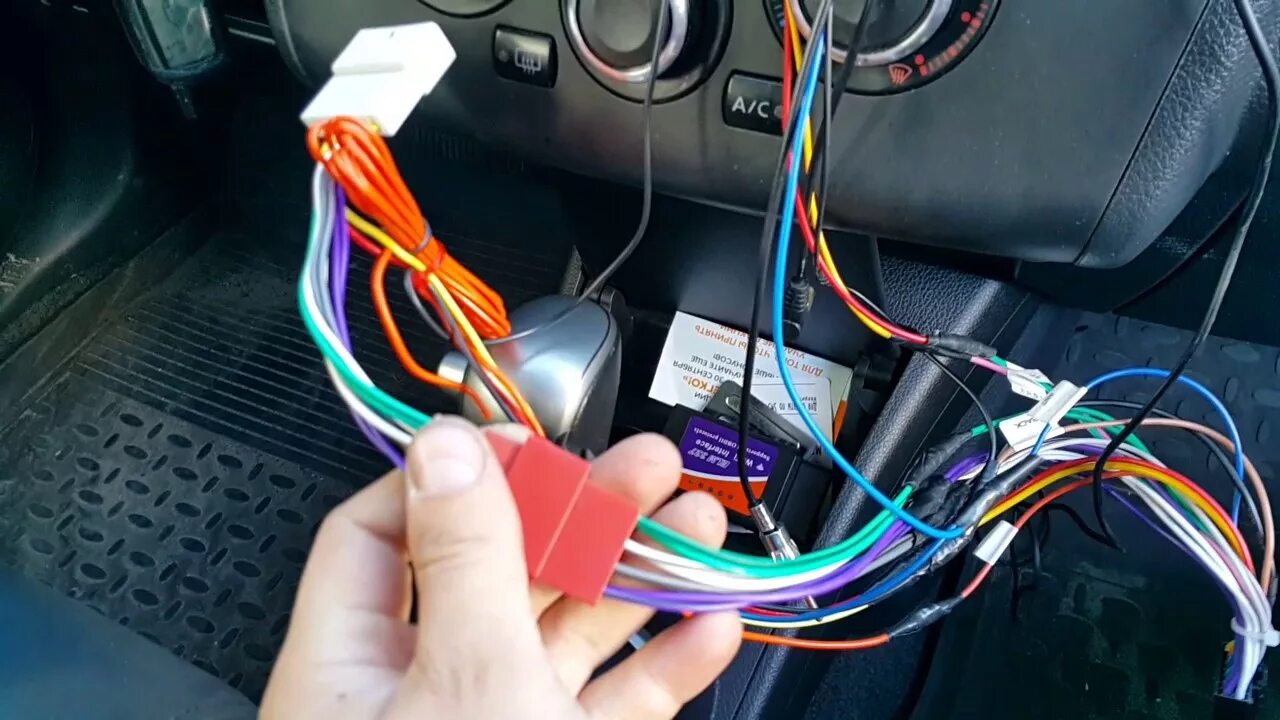 Ниссан ноут магнитола андроид подключение подключение универсальной магнитолы 9 дюймов nissan tiida - YouTube